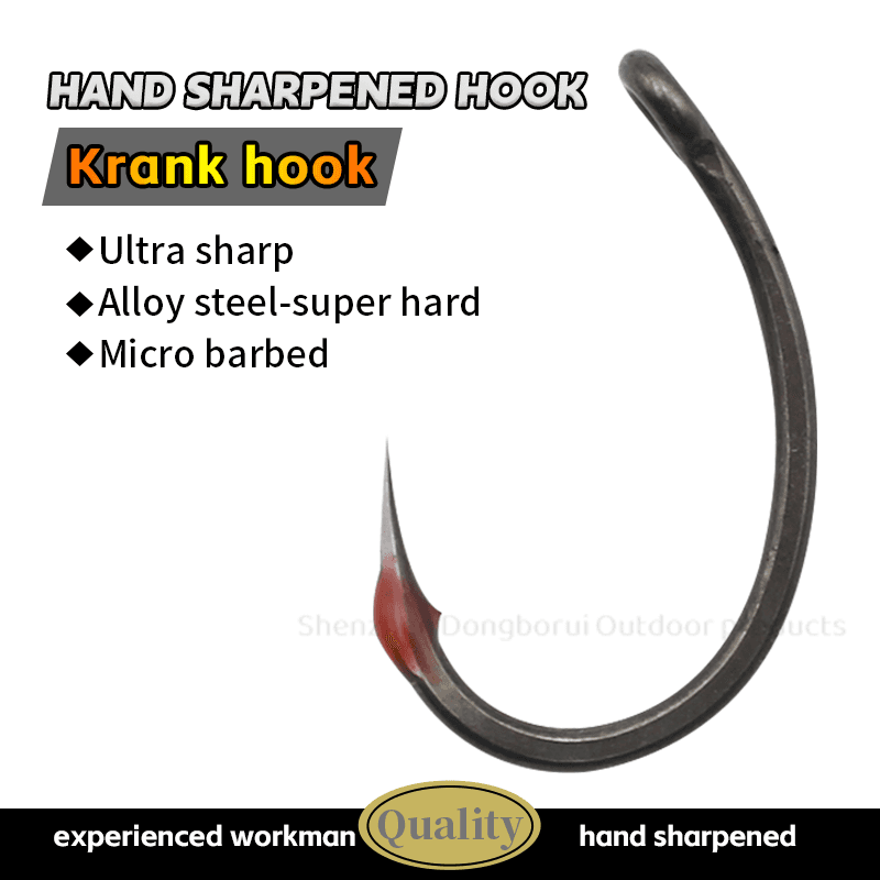 Krank Hook (X) PTFE Coated — Barbless
